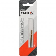 Set 2 burghie pentru metal HSS-TiN, diametru 2.0 m..